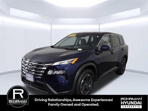 Deep Ocean Blue 2025 Nissan Rogue SV