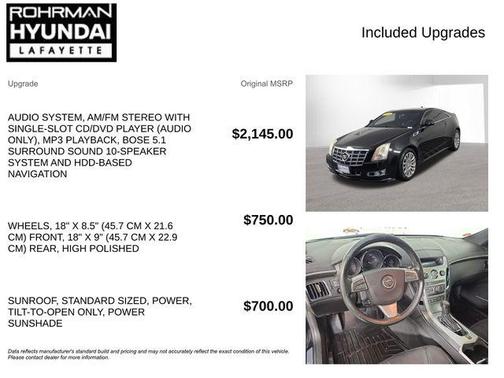 Black Raven 2012 Cadillac CTS Performance