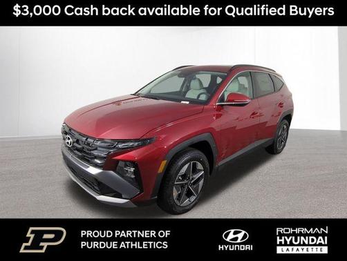 Red 2026 Hyundai TUCSON SEL Premium