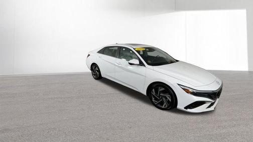 White 2024 Hyundai ELANTRA Limited