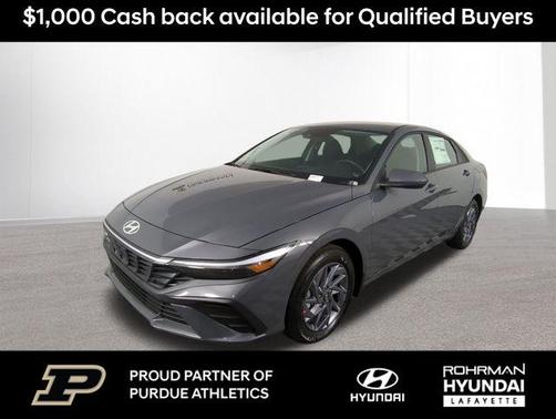 Gray Pearl 2026 Hyundai ELANTRA HEV Blue