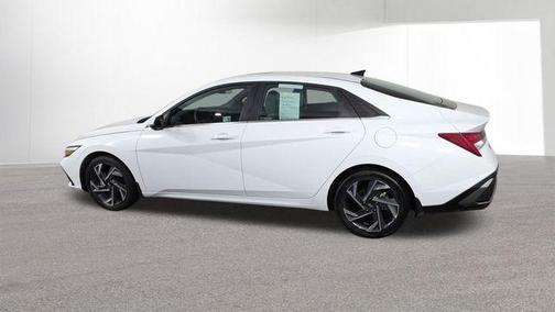 White 2025 Hyundai ELANTRA HEV Limited