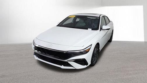 White 2025 Hyundai ELANTRA HEV Limited