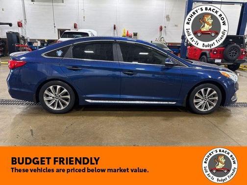 Lakeside Blue 2015 Hyundai SONATA Sport