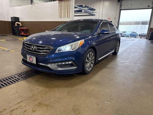 Lakeside Blue 2015 Hyundai SONATA Sport