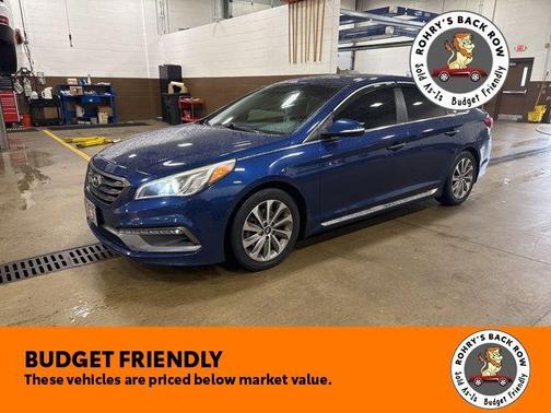 Lakeside Blue 2015 Hyundai SONATA Sport