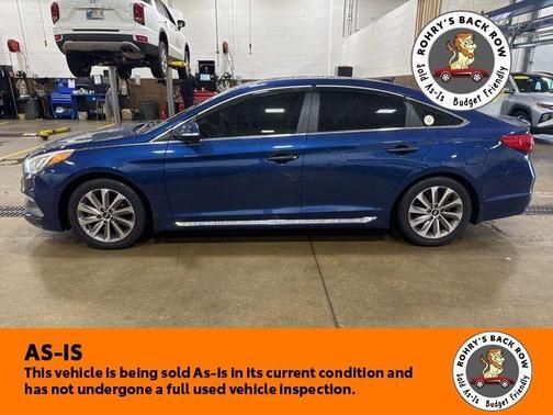 Lakeside Blue 2015 Hyundai SONATA Sport