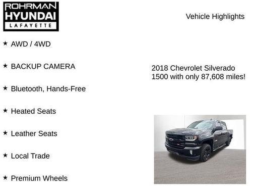 2018 Chevrolet Silverado 1500 LTZ