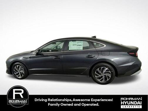 Portofino Gray 2026 Hyundai SONATA Hybrid Blue