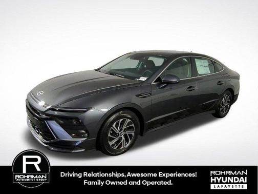 Portofino Gray 2026 Hyundai SONATA Hybrid Blue