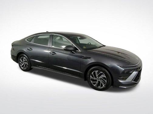 Portofino Gray 2026 Hyundai SONATA Hybrid Blue