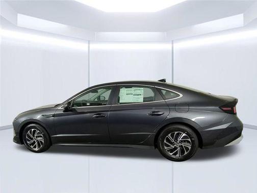 Portofino Gray 2026 Hyundai SONATA Hybrid Blue