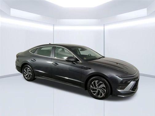 Portofino Gray 2026 Hyundai SONATA Hybrid Blue
