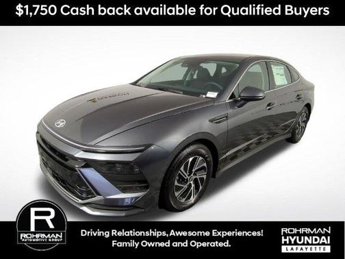 Portofino Gray 2026 Hyundai SONATA Hybrid Blue