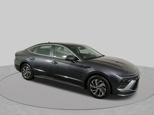 Portofino Gray 2026 Hyundai SONATA Hybrid Blue