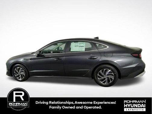 Portofino Gray 2026 Hyundai SONATA Hybrid Blue