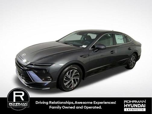 Portofino Gray 2026 Hyundai SONATA Hybrid Blue