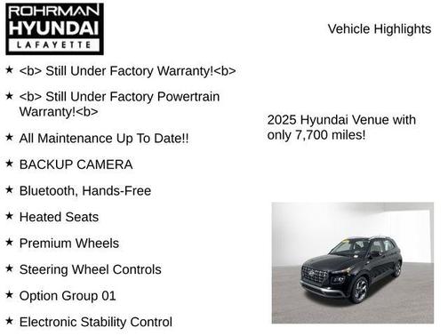 2025 Hyundai VENUE SEL