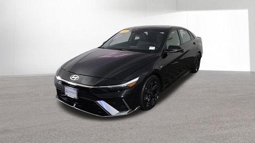 Black 2025 Hyundai ELANTRA N Line