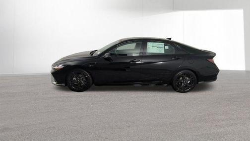 Black 2025 Hyundai ELANTRA N Line