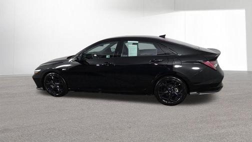 Black 2025 Hyundai ELANTRA N Line