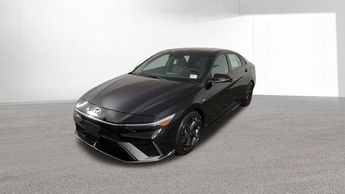 Black 2025 Hyundai ELANTRA N Line