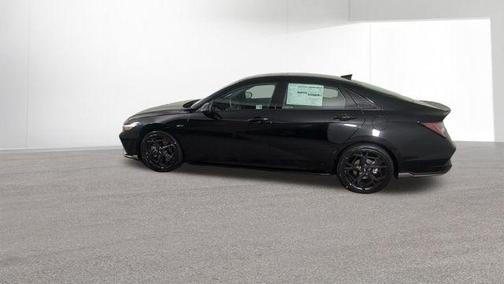 Black 2025 Hyundai ELANTRA N Line