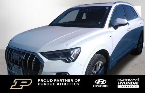 Arkona White 2025 Audi Q3 45 S line Premium
