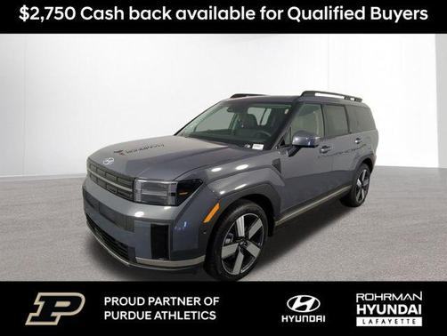 Gray 2026 Hyundai SANTA FE HEV Limited