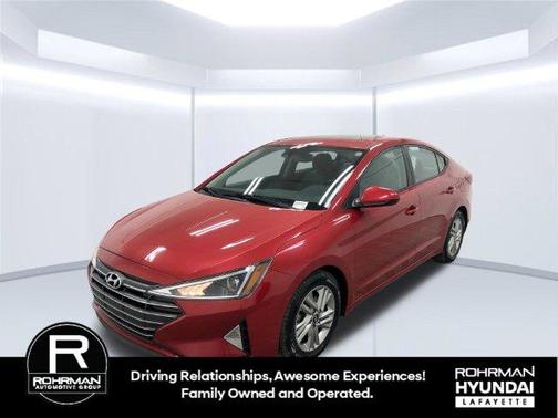 Scarlet Red Pearl 2020 Hyundai ELANTRA Value Edition