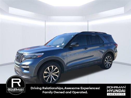Blue Metallic 2020 Ford Explorer ST