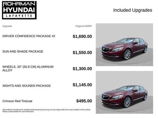 Crimson Red Tintcoat 2017 Buick LaCrosse Premium