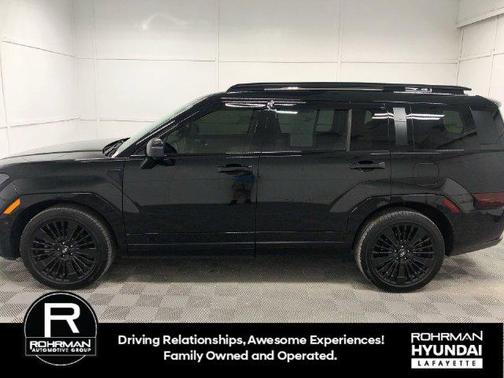 Phantom Black 2025 Hyundai SANTA FE HEV Calligraphy