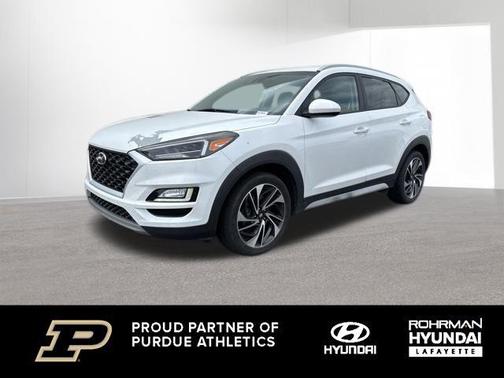 Cream White Pearl 2020 Hyundai TUCSON Sport