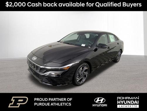 Black 2026 Hyundai ELANTRA Limited