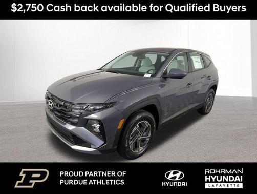 Gray 2026 Hyundai TUCSON Hybrid Blue SE