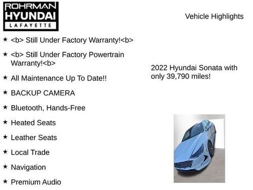 2022 Hyundai SONATA Hybrid Limited