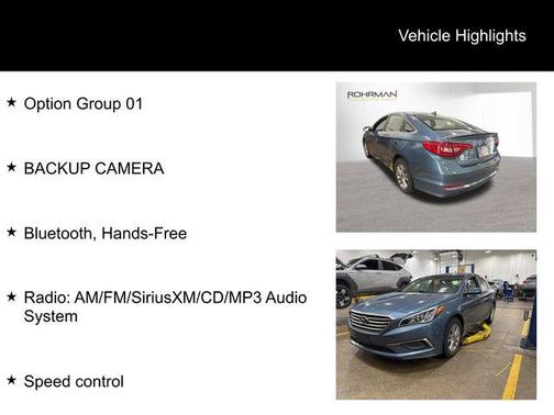 2017 Hyundai SONATA Base