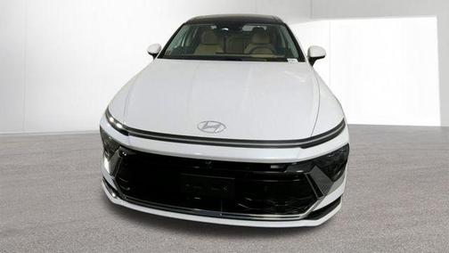 White 2026 Hyundai SONATA Hybrid Limited