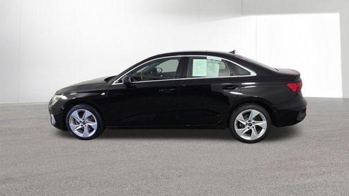 Brilliant Black 2023 Audi A3 40 Premium