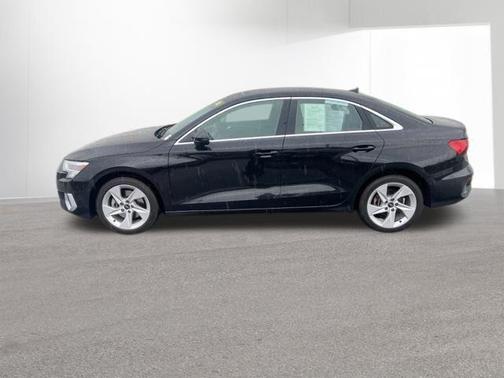 Brilliant Black 2023 Audi A3 40 Premium