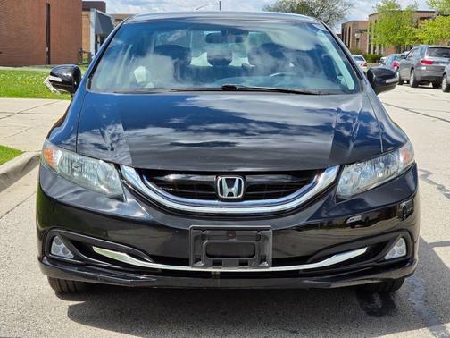 Crystal Black Pearl 2013 Honda Civic Hybrid Base