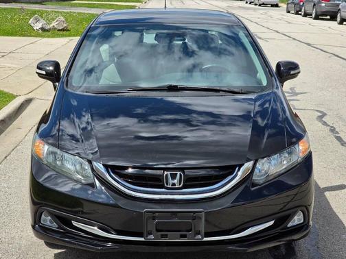 Crystal Black Pearl 2013 Honda Civic Hybrid Base