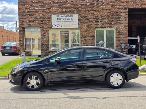Crystal Black Pearl 2013 Honda Civic Hybrid Base