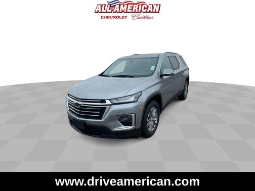 Sterling Gray Metallic 2023 Chevrolet Traverse LT Cloth