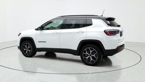 Bright White Clearcoat 2025 Jeep Compass Limited
