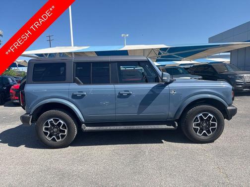 Azure Gray Metallic 2025 Ford Bronco Outer Banks