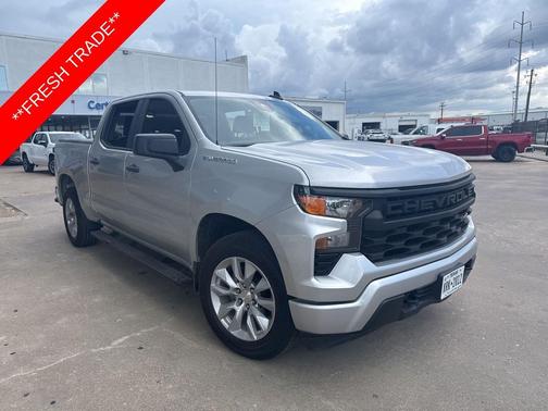 Silver Ice Metallic 2022 Chevrolet Silverado 1500 Custom