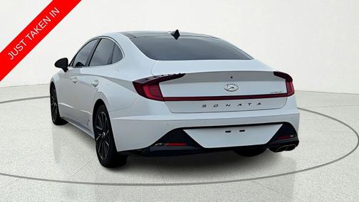 Quartz White 2021 Hyundai SONATA Limited