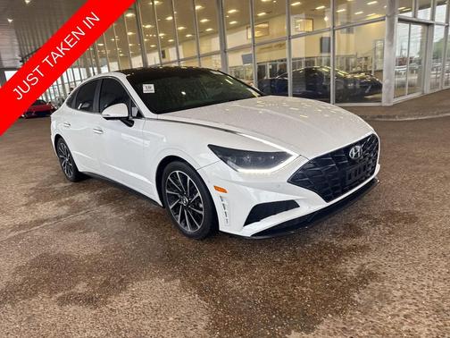 Quartz White 2021 Hyundai SONATA Limited